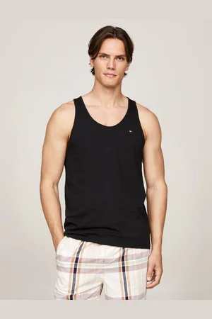Tommy Hilfiger Tanktop 3P TANK TOP (Packung, 3-tlg., 3er) mit Logo-Stickerei
