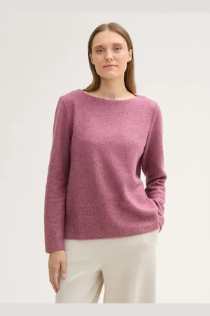 TOM TAILOR Sweatshirt Geripptes Sweatshirt - Verkäufer: