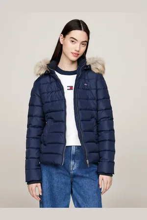 Tommy Hilfiger Steppjacke TJW BASIC HOODED DOWN JACKET EXT in Großen Größen, mit Kapuze