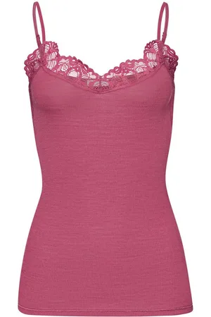 Hanro Spaghettitop Woolen Lace schmale träger Spaghetti-top - Verkäufer: HBOD