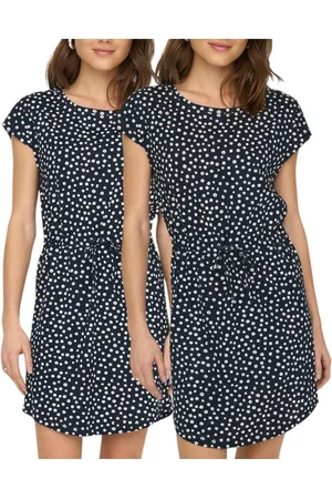 ONLY Jerseykleid Basic Kleid kurz im Doppelpack - Verkäufer: mailopoint