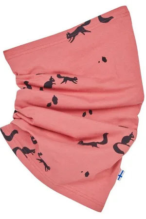 FINKID Schal TUUBI TWIST Kinder Jersey Loop Schal rose mit Allover Tierprint, Tierprint - Verkäufer: coolkids-store