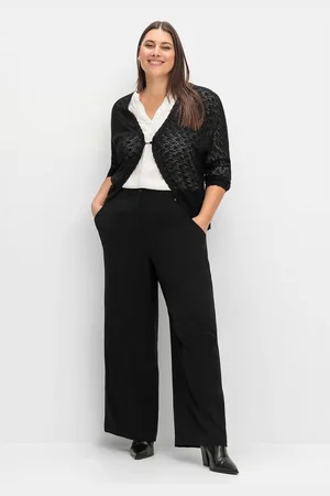 Sheego Anzughose Große Größen High-Waist, im Curvy-Schnitt ELLA