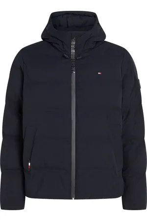 Tommy Hilfiger Steppjacke BT-MOTION HOODED JACKET-B in Großen Größen, mit Logostickerei in Brusthöhe