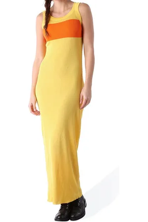Diesel Maxikleid M-CRESP ABITO Damen Kleid Maxikleid - Verkäufer: fashion4smile