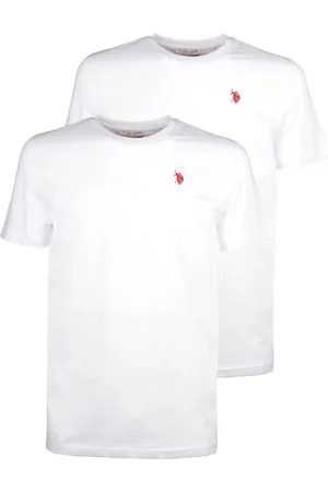 U.S. Polo Assn. T-Shirt T-Shirt 2er Pack R-Neck mit hochwertiger Markenstickerei - Verkäufer: bonvenon