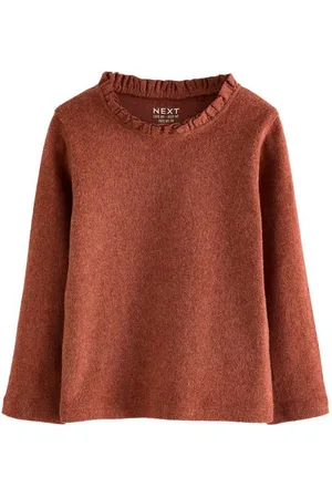 Next Langarmshirt Top mit Lochstickerei aus 100 % Baumwolle (1-tlg) - Verkäufer: Germany GmbH