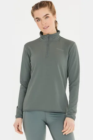 Endurance Langarmshirt VIRONIC W Waffle mit atmungsaktiver Eigenschaft
