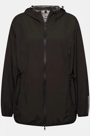 Ulla Popken Funktionsjacke Regenjacke leicht Kapuze wasserdicht verstaubar - Verkäufer: Popken Fashion Group