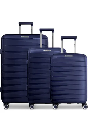 Franky Trolleyset London, 4 Rollen, (3-teilig, 3 tlg), Polypropylen - Verkäufer: WE LOVE BAGS