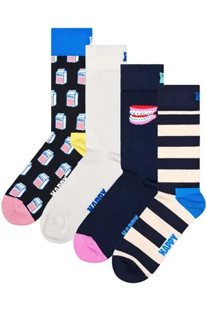 Happy Socks Kurzsocken Unisex Socken 4er Pack Baumwolle (Packung, 4er Pack) - Verkäufer: Yourfashionplace