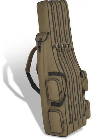 Normani Angelrutentasche Rutentasche Angeltasche „Quattro", Angelrutentasche mit 4 Kammern für 8 Ruten - Verkäufer: