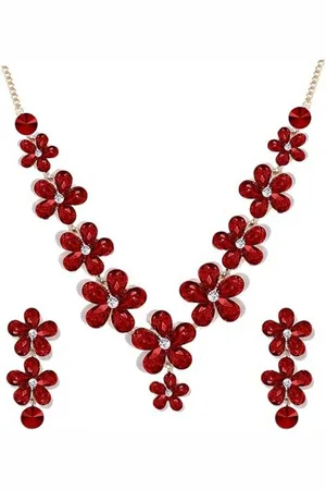 YouBella Schmuckset Afghani Tribal Schmuck Set für Frauen & Mädchen (Enthaltene Komponenten : Ohrringe, Halskette, Zum Verschenken & Hochzeit, Hautverträglich), Halskette & Ohrringe Set, Vergoldet - Verkäufer: Infinity Prime DE