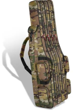 Normani Angelrutentasche Rutentasche Angeltasche „Quattro", Angelrutentasche mit 4 Kammern für 8 Ruten - Verkäufer: