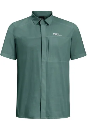 Jack Wolfskin Outdoorhemd VANDRA S/S SHIRT M JADE GREEN - Verkäufer: INTERSPORT Schwab