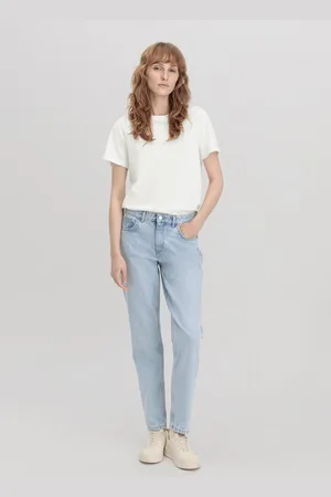 hessnatur Bequeme Jeans HANNA High Rise Mom aus reinem Bio-Denim (1-tlg) HANNA High Rise Mom aus reinem Bio-Denim - Verkäufer: