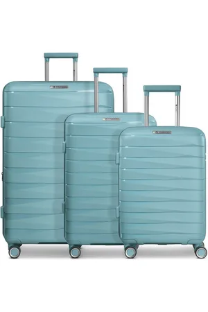 Franky Trolleyset London, 4 Rollen, (3-teilig, 3 tlg), Polypropylen - Verkäufer: WE LOVE BAGS