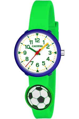Calypso Quarzuhr My First Watch K5845/5, Armbanduhr, Kinderuhr, Junge, analog, Fußball