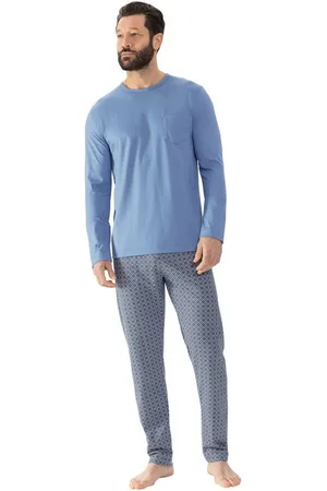 Mey Pyjama Herren Pyjama 2240010 Blue Dusk (1 Stück, 1 tlg., 1 Stück) - Verkäufer: Mein Style