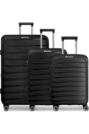 Franky Trolleyset London, 4 Rollen, (3-teilig, 3 tlg), Polypropylen - Verkäufer: WE LOVE BAGS