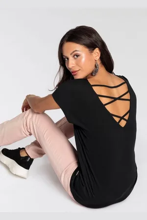 Laura Scott T-Shirt Kurzarm, figurumspielende Passform, aus elastischem Single Jersey