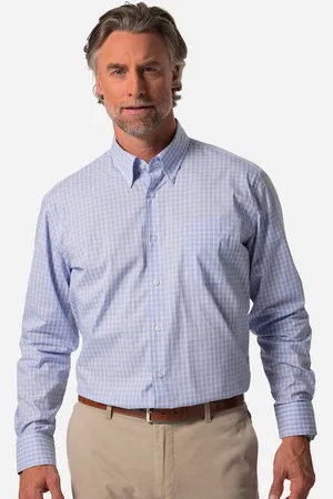 Boston Park Businesshemd Karo-Businesshemd Langarm Comfort Fit - Verkäufer: Popken Fashion Group