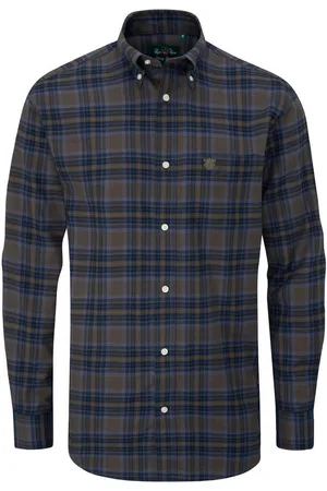 Alan Paine Flanellhemd Karohemd Ilkley Flannel - Verkäufer: Frankonia