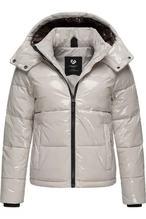 Ragwear Steppjacke Roobie super stylische, gänzende Damen Winterjacke