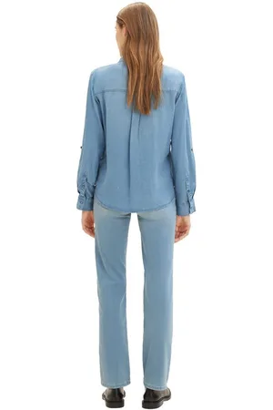TOM TAILOR 5-Pocket-Jeans TTALEXA Straight Jeans mit recyceltem Polyester - Verkäufer: CHIREDIE Jeans Point