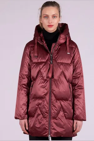 Green Goose Langjacke Zackenstepp-Longjacke "Winter-Satin recycled" - Verkäufer: GREEN GOOSSE