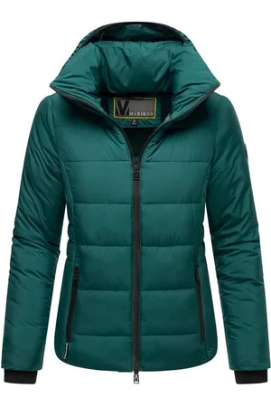 Marikoo Steppjacke Radaa Mit Hohem und gefüttertem Kragen