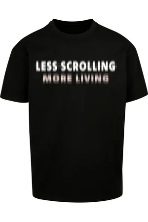 2Y T-Shirt Herren Less Scrolling Oversize Tee (1-tlg)