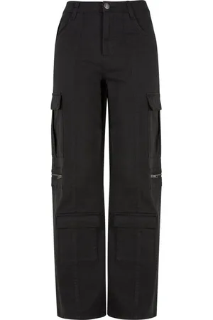 Urban classics Stoffhose Ladies Loose Utility Stretch Twill Pants (1-tlg)