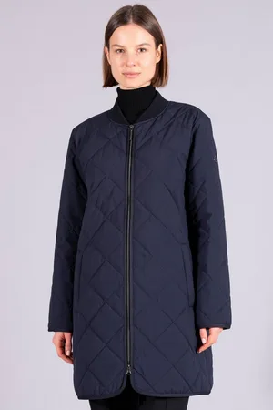 Green Goose Bomberjacke Rautenstepp-Longbomber "Natural-Stretch" - Verkäufer: GREEN GOOSSE