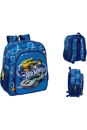 Hot Wheels Rucksack Kinder Rucksack Sonny Marineblau 32 x 38 x 12 cm - Verkäufer: woolloom