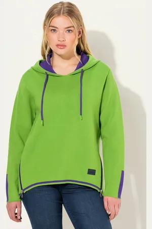 Laurasøn Wollpullover Hoodie Doubleface Kapuze Langarm - Verkäufer: Popken Fashion Group