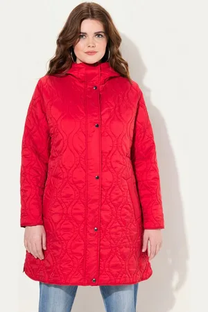 Ulla Popken Steppjacke HYPRAR Steppjacke 2-Wege-Zipper Kapuze recycelt - Verkäufer: Popken Fashion Group