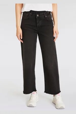 Herrlicher Straight-Jeans Mäze Sailor Recycled Denim Black Stretch im Five-Pocket Style