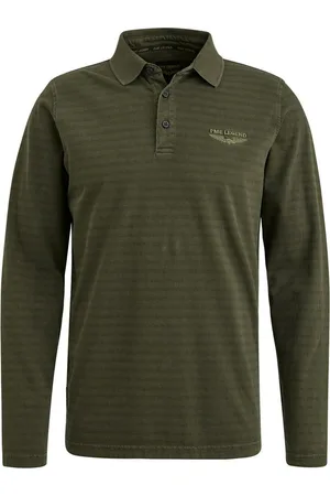 PME Legend™ Poloshirt Long sleeve polo Subtle stripe - Verkäufer: RETURN