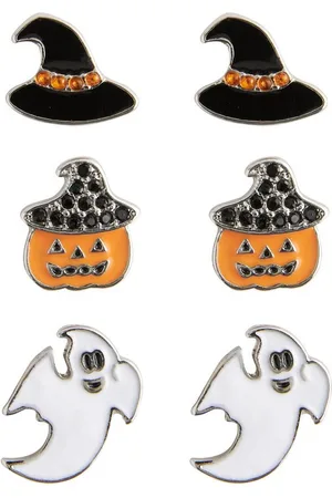 Next Ohrstecker-Set Halloween Ohrringe mit Kürbis- und Geist-Motiven (1-tlg) - Verkäufer: Germany GmbH