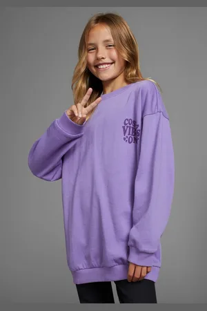 Kidsworld Sweatshirt Rückenprint Sweatshirt, in bequemer Form für Mädchen
