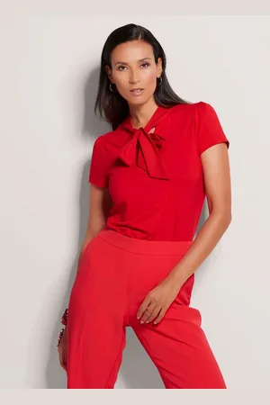 Madeleine Kurzarmshirt Edel-Shirt mit Schluppe - Verkäufer: Premio Fashion GmbH