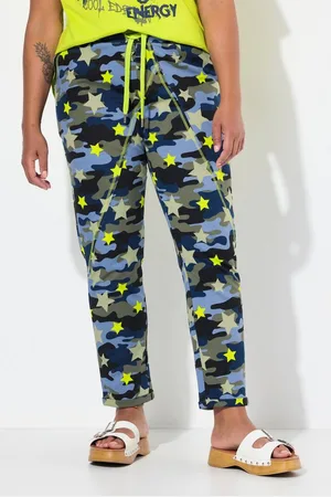 Angel of Style Funktionshose Jogginghose Camouflage mit Ziernähten Elastikbund - Verkäufer: Popken Fashion Group