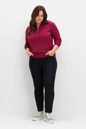 Sheego Schlupfhose Große Größen mit schmalem Bein