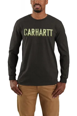 Carhartt Longsleeve Block Logo Graphic Schwerer Jersey - Verkäufer: Kokott Berufskleidung Gebr. Haß GmbH