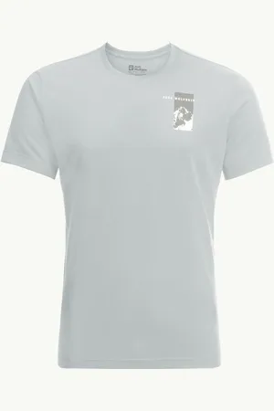 Jack Wolfskin T-Shirt VONNAN S/S GRAPHIC T M COOL GREY - Verkäufer: INTERSPORT Schwab