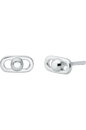 Michael Kors Paar Ohrstecker Schmuck Silber 925 Ohrringe Astor Link, MKC173900040, MKC173900710
