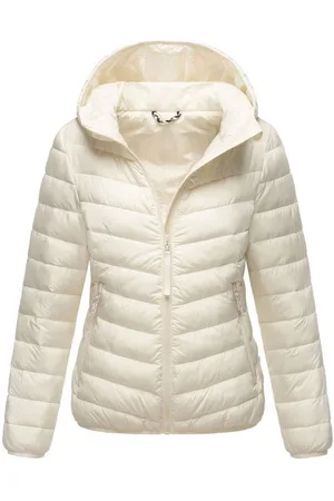 Marikoo Winterjacke Pack mich ein Mit Kapuze und Beutel zum Verstauen der Jacke