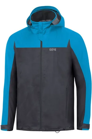 Gore Wear Laufjacke Gore Wear R3 GTX Active Hooded Jacket Black Dynamic Cyan - Verkäufer: Schuhdealer