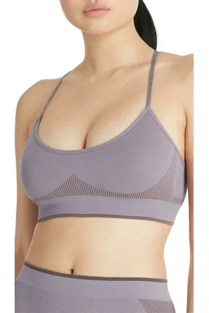adidas Bralette "Real Cool Cotton" mit verstellbarem Rückenverschluss